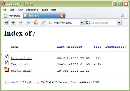 Apache web root - external access Apache web root - external access